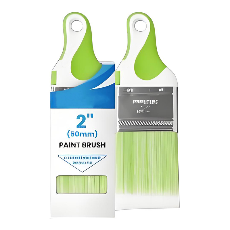 Flat maikling hawakan ng pintura ng brush